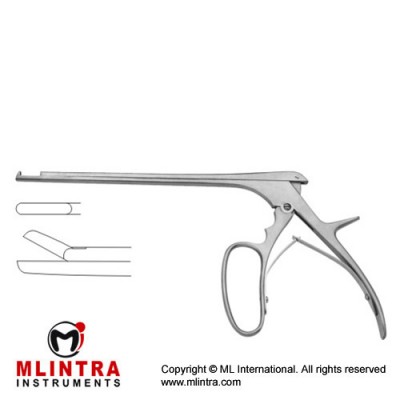 Ferris-Smith Leminectomy Rongeur Straight Stainless Steel, 15.5 cm - 6" Bite Size 2 mm